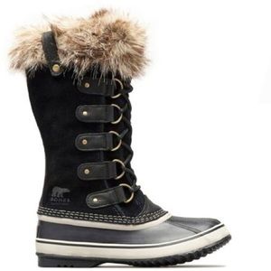 Black Sorel Joan of the Arctic Boots